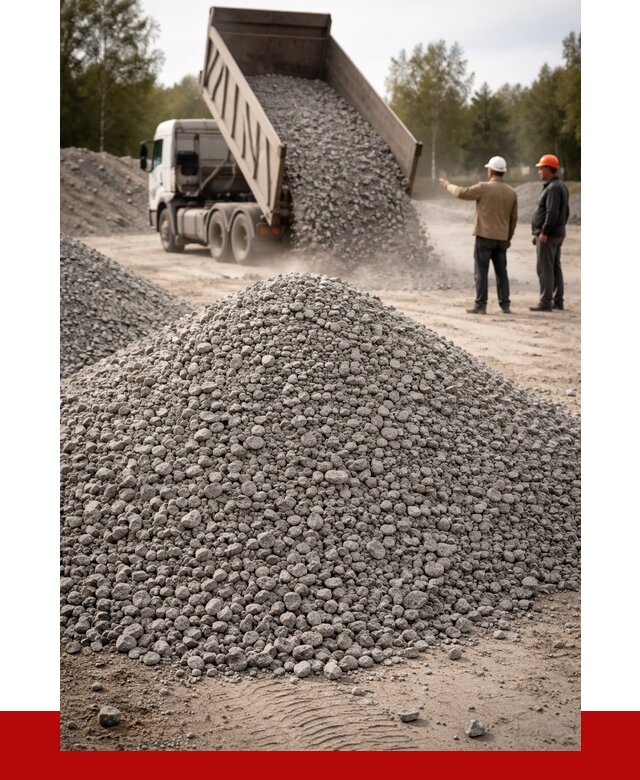 Гранитный щебень фракция 0-5 в Дальнегорске от 2988 руб ПРОНЕРУДДль