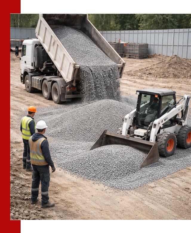 Доставка и продажа гранитного щебня фракции 0-5 в Дальнегорске