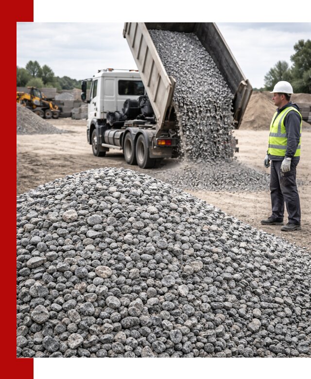 Доставка и продажа гранитного щебня фракции 5-20 в Дальнегорске