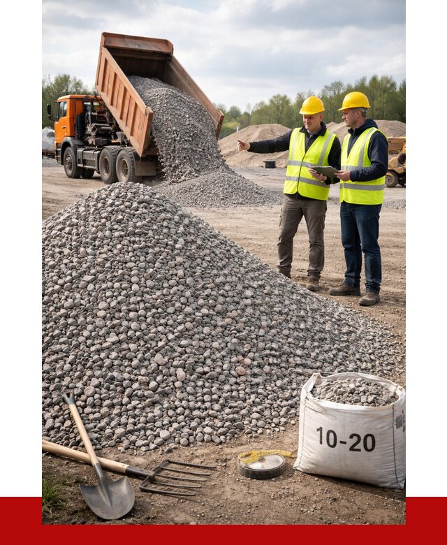 Гранитный щебень фракция 10-20 в Дальнегорске от 4328 руб.|ПРОНЕРУДДль