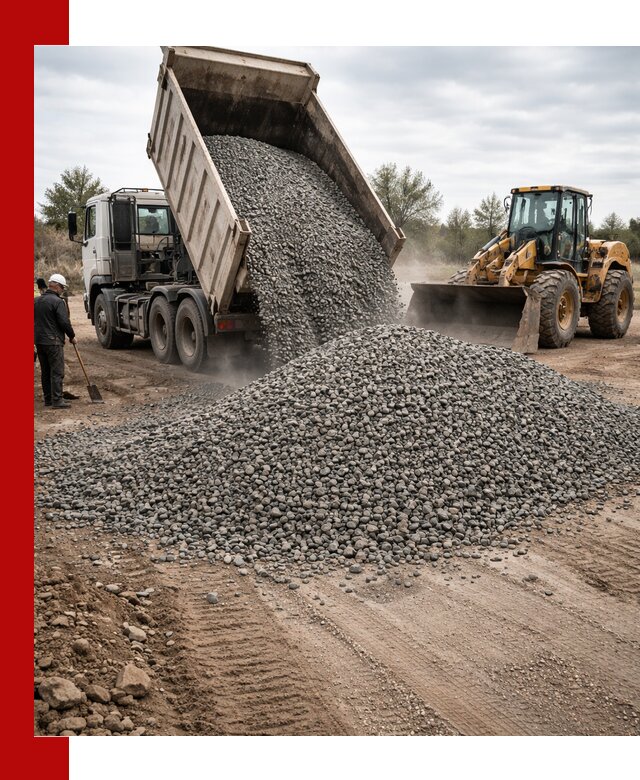 Гранитный щебень фракция 10-20 с доставкой в Дальнегорске