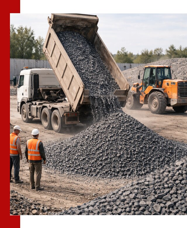 Доставка и продажа щебня габбро-диабаза в Дальнегорске