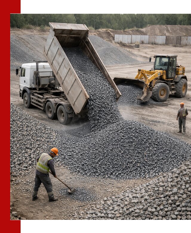 Щебень габбро-диабаз фр. 5-20 с доставкой в Дальнегорске