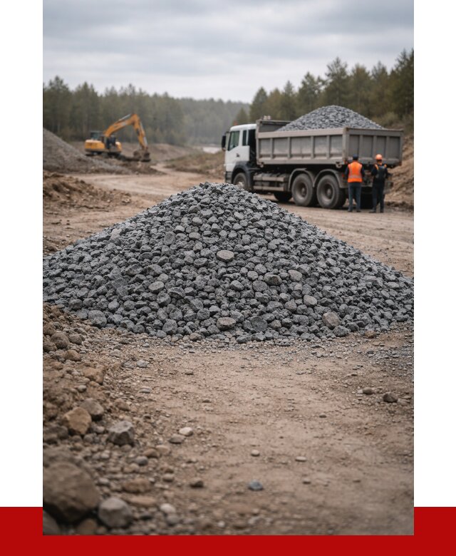 Щебень габбро диабаз фракция 40-70 в Дальнегорске от 2267 р-ПРОНЕРУДДль