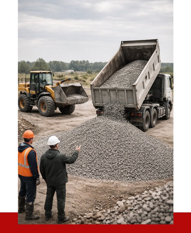 гравийный щебень фракция 3-10 в Дальнегорске от 3297 р. ПРОНЕРУДДль