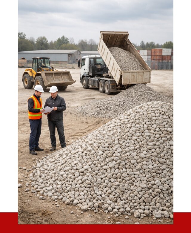 Известняковый щебень в Дальнегорске от 1443 р. доставка | ПРОНЕРУДДль