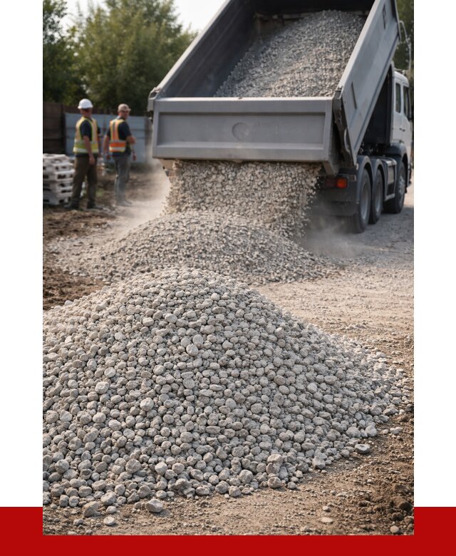 Известняковый щебень фракция 5–10 в Дальнегорске от 4328 р ПРОНЕРУДДль