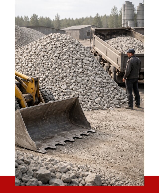 Известняковый щебень фракция 40-70 в Дальнегорске от 4328 р. | ПРОНЕРУДДль