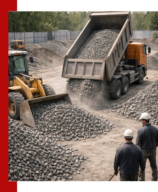Шлаковый щебень фракция 20-40 доставка и продажа в Дальнегорске