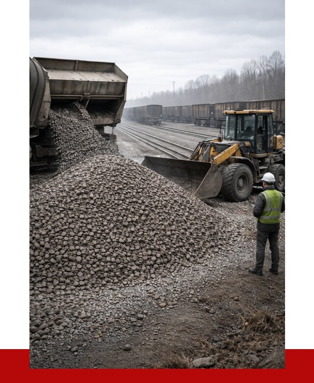 Купить железнодорожный щебень в Дальнегорске от 2885 р. | ПРОНЕРУДДль