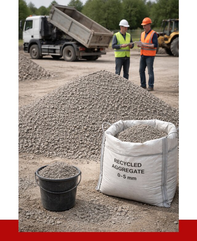 Вторичный щебень фракция 0-5 в Дальнегорске от 1649 р. ПРОНЕРУДДль