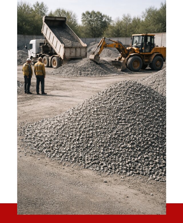 Вторичный щебень фр. 5-20 в Дальнегорске от 1649 р. - ПРОНЕРУДДль