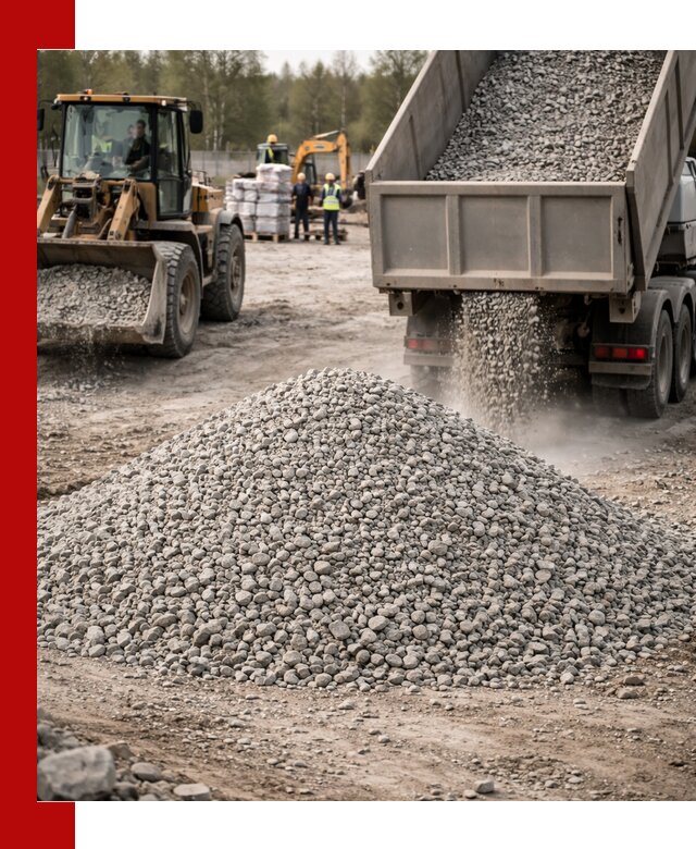 Вторичный щебень фракции 5-20 в Дальнегорске — доставка и продажа крупнотоннажно