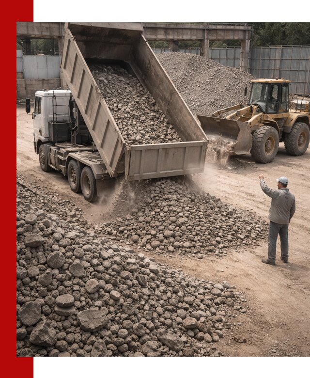 Вторичный щебень фракция 20-40 с доставкой в Дальнегорске