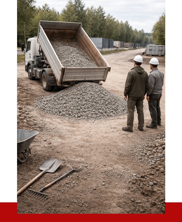 Бетонный щебень фракция 5-20 в Дальнегорске от 3297 р., ПРОНЕРУДДль