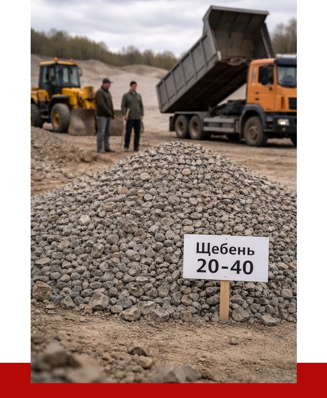 Бетонный щебень фракция 20-40 в Дальнегорске от 2524 р. | ПРОНЕРУДДль