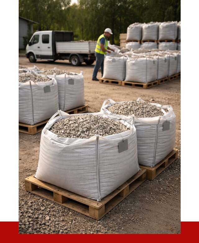 Щебень в мешках с доставкой в Дальнегорске от 4328 р. | ПРОНЕРУДДль