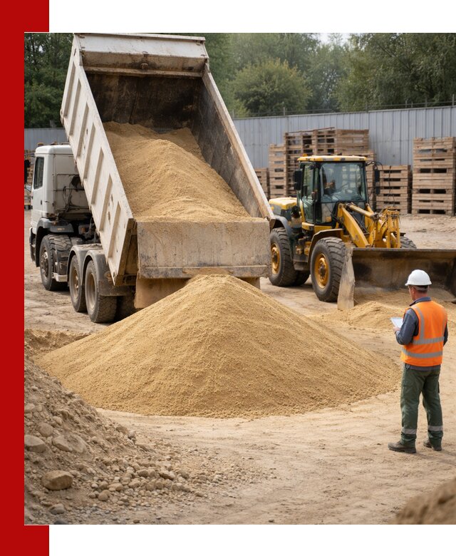 Доставка карьерного мелкозернистого песка в Дальнегорске