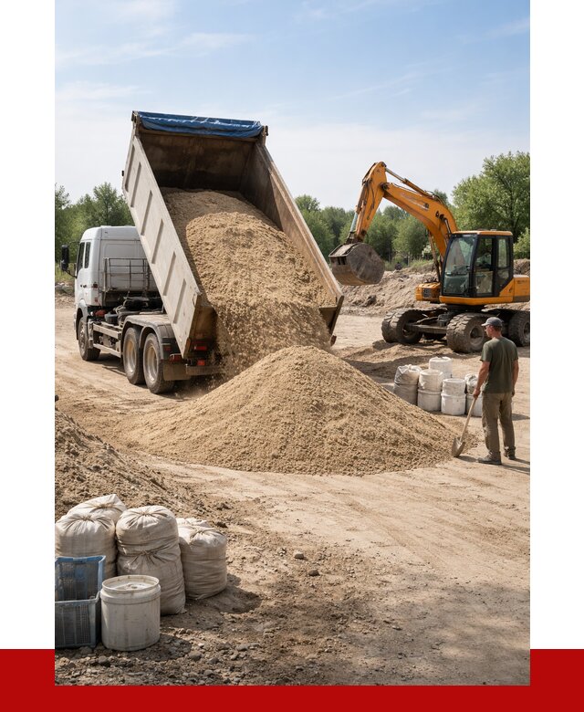 Купить речной песок в Дальнегорске от 1236 р. за куб | ПРОНЕРУДДль