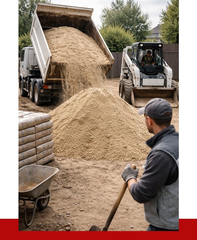 Мытый речной песок с доставкой в Дальнегорске от 1494 р. | ПРОНЕРУДДль