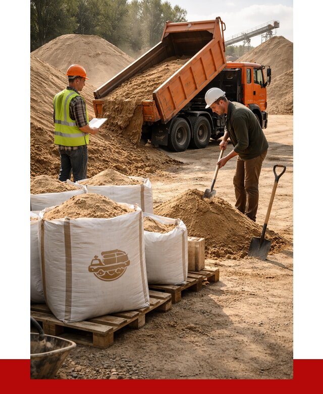 Строительный песок в Дальнегорске от 2267 р. с доставкой, ПРОНЕРУДДль