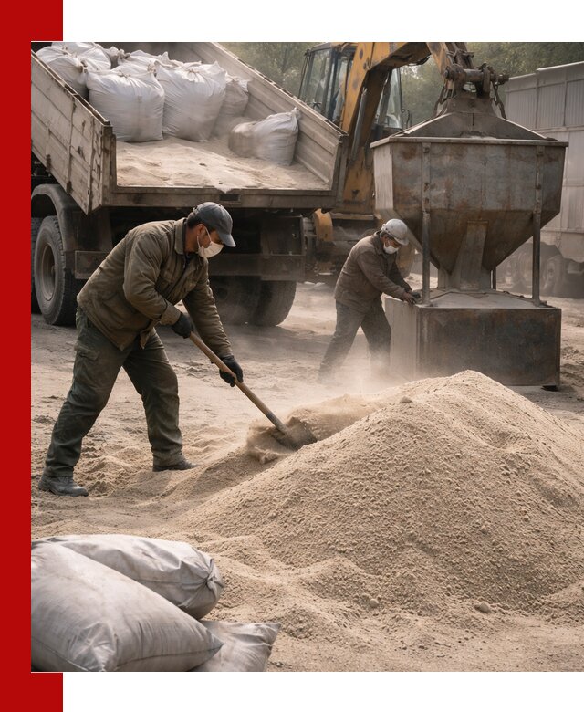 Кварцевый песок для пескоструя в Дальнегорске — доставка и качество