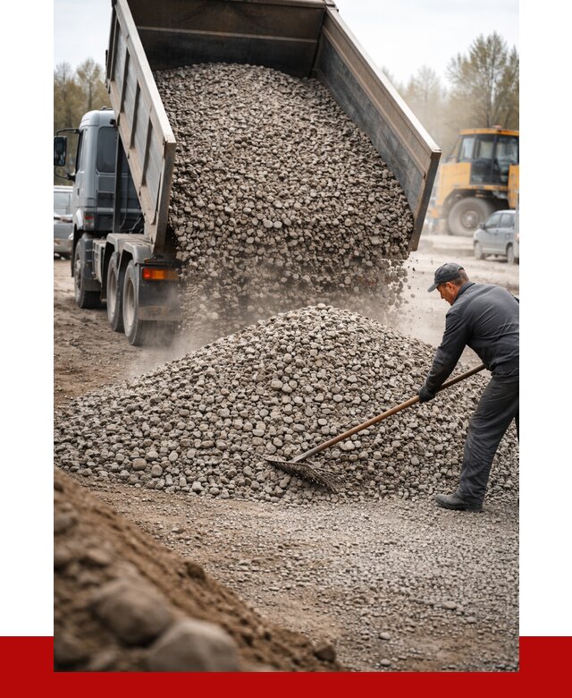 Гравий фракция 20-40 в Дальнегорске от 2576 р. доставка | ПРОНЕРУДДль