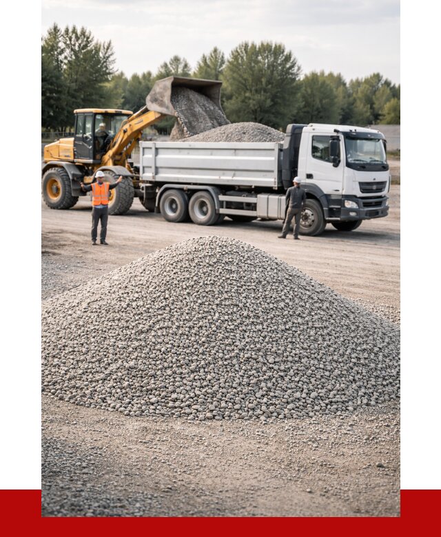 Купить мытый гравий в Дальнегорске от 3606 р, доставка ПРОНЕРУДДль