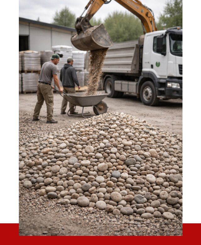 Галька декоративная в Дальнегорске от 3297 р. за куб | ПРОНЕРУДДль