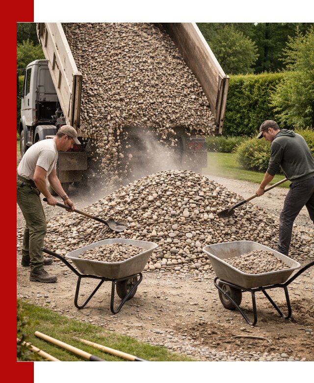 Доставка и продажа декоративной гальки в Дальнегорске