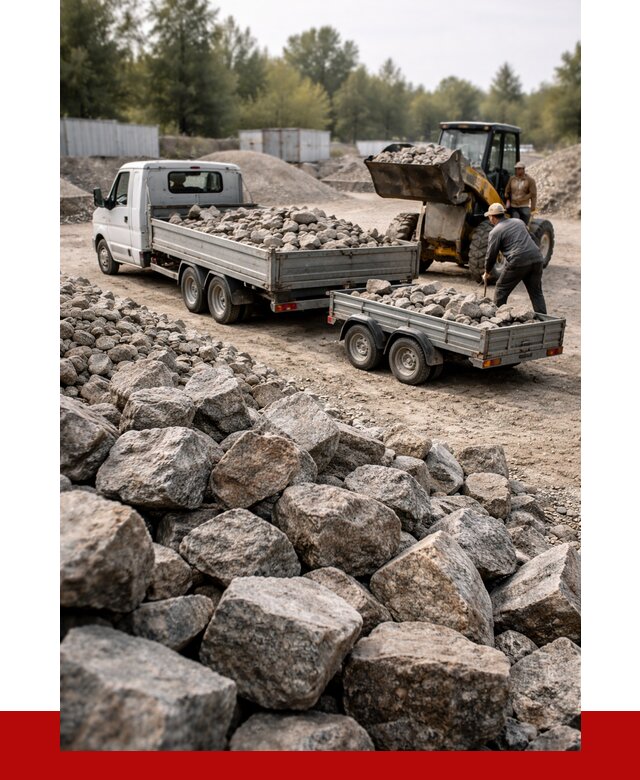 Купить бутовый камень гранитный в Дальнегорске от 2885 р. | ПРОНЕРУДДль