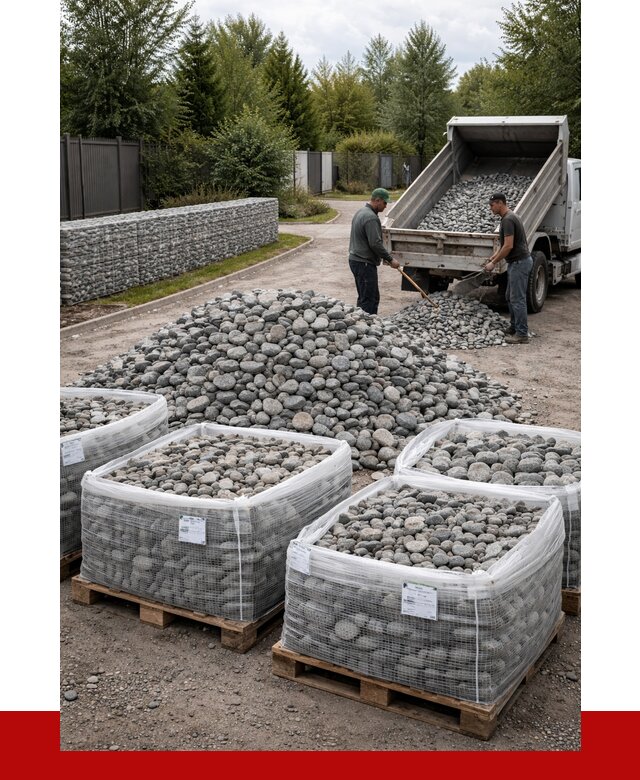 Камень для габионов в Дальнегорске от 4328 р. за куб | ПРОНЕРУДДль