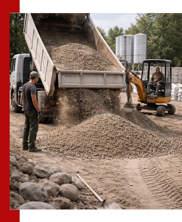 Доставка ПГС С3 в Дальнегорске самосвалами и миксерами