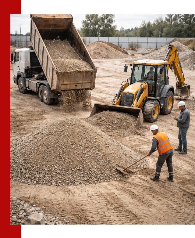 Поставка и доставка ПГС С4 в мешках и самосвалах в Дальнегорске