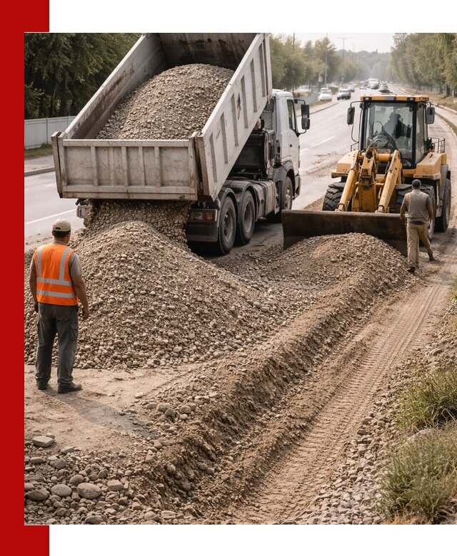 Опгс для устройства дорог и подсыпки в Дальнегорске