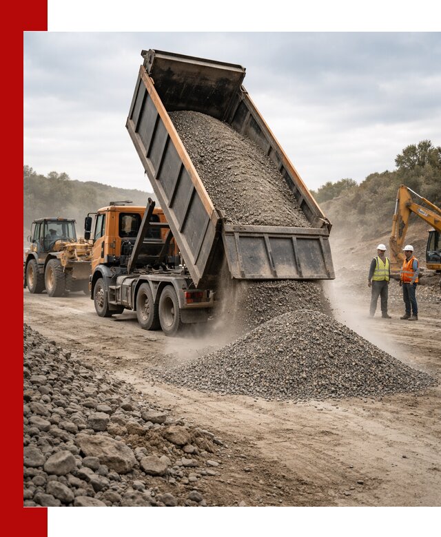 Щебёночно-песчаная смесь ЩПС С1 с доставкой в Дальнегорске