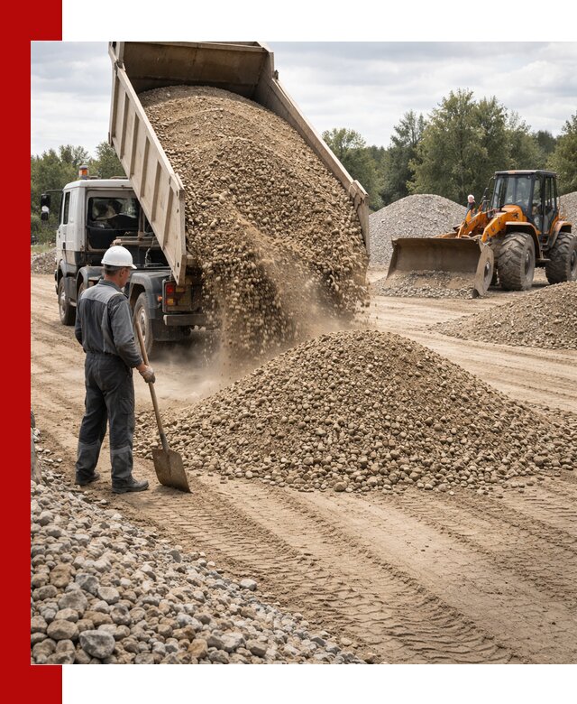 Доставка щпс С3 в Дальнегорске самосвалами и бортовыми грузовиками