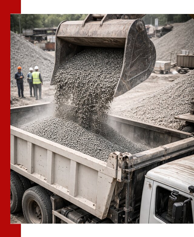 Отсев и крошка для строительства и дорожных работ в Дальнегорске