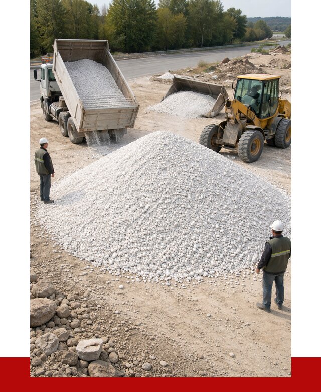 Белая мраморная крошка в Дальнегорске от 4328 р. с доставкой | ПРОНЕРУДДль