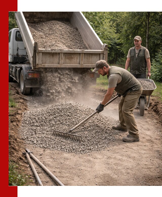 Каменная крошка для дорожек с доставкой в Дальнегорске