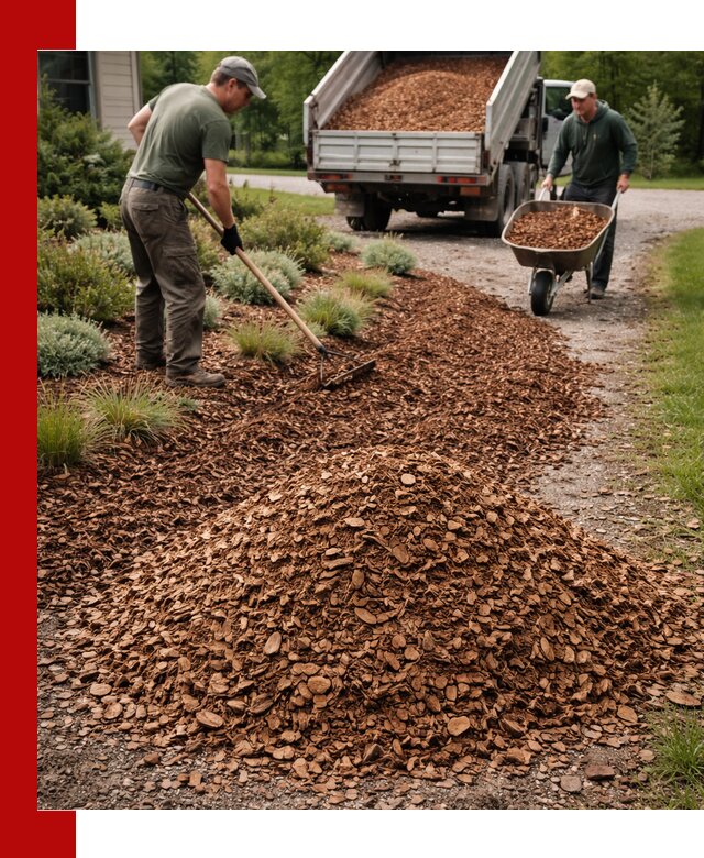 Крошка для мульчирования с доставкой в Дальнегорске