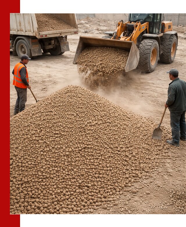 Керамзит фракция 10-20 с доставкой в Дальнегорске