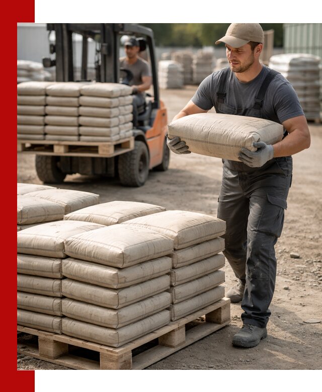 Доставка цемента в мешках оптом и в розницу в Дальнегорске