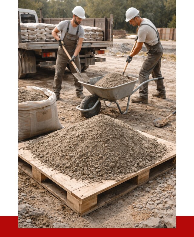 Цементно песчаная смесь М100 в Дальнегорске от 5358 р. за куб | ПРОНЕРУДДль