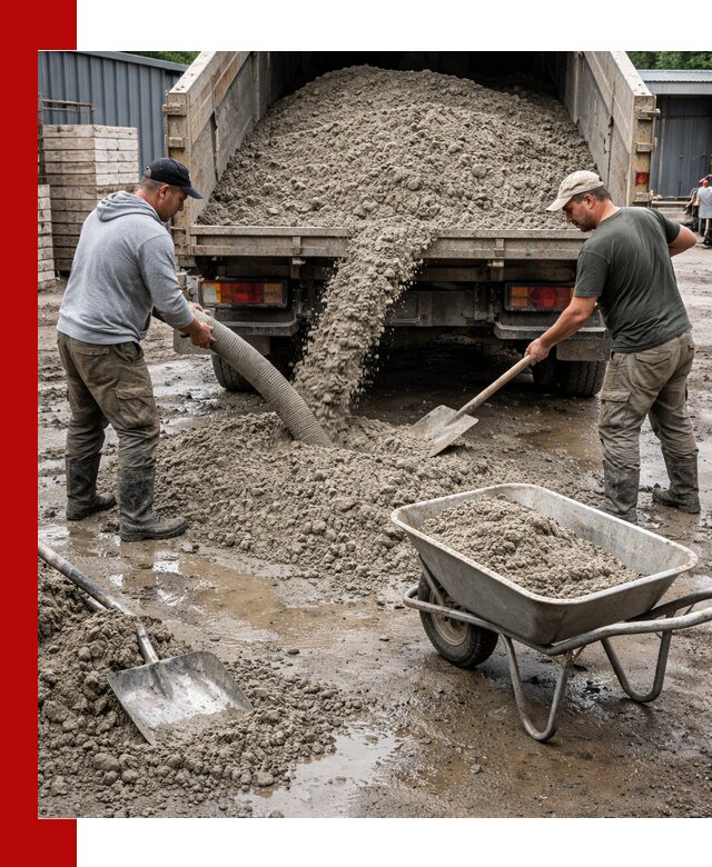 Цементно-песчаная смесь М150 доставка в Дальнегорске