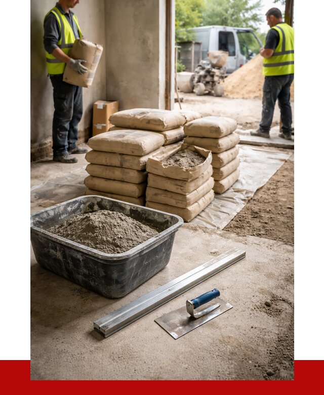 Купить сухую смесь для стяжки в Дальнегорске от 4637 р. | ПРОНЕРУДДль