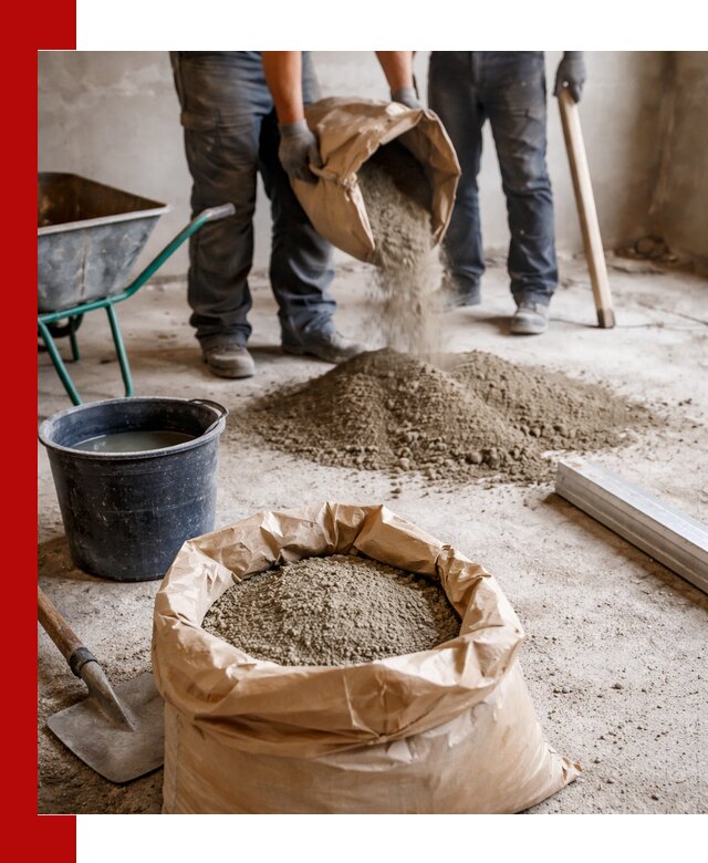 Доставка сухой смеси для стяжки в Дальнегорске