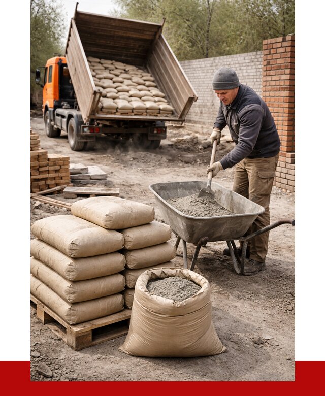 Купить сухую смесь для кладки в Дальнегорске от 1236 р. | ПРОНЕРУДДль