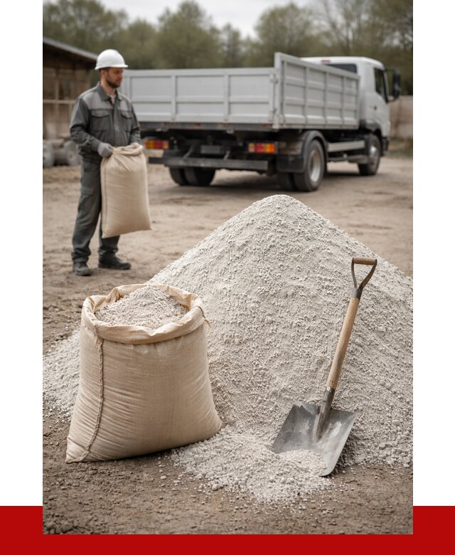 Купить доломитовая мука в Дальнегорске от 4637 р. за куб | ПРОНЕРУДДль