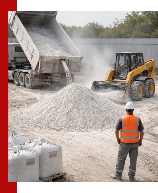 Доставка и продажа известняковой муки в Дальнегорске